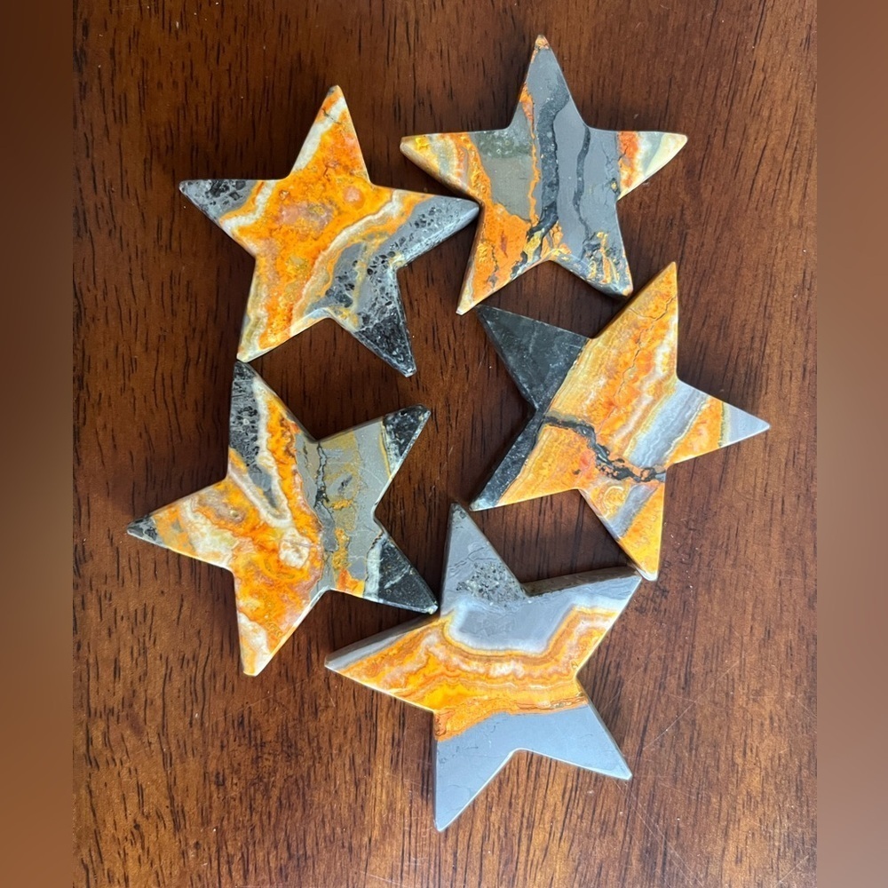 BubbleBee Jasper Stone Star
